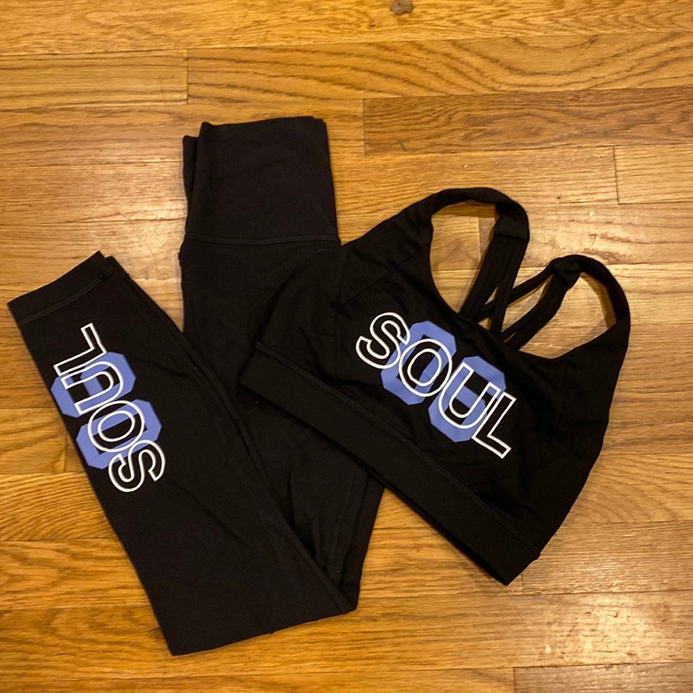 Lululemon x SoulCycle Free to Be Elevated Bra & Align Legging Set